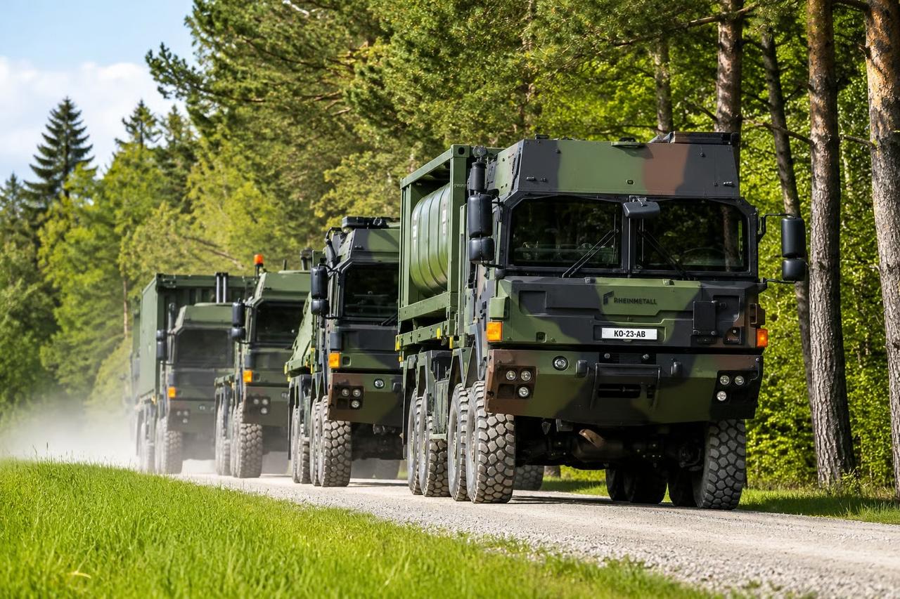 Rheinmetall'den otonom konvoy projesi