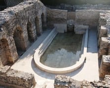 "Gladyatörler kenti" Stratonikeia'nın Roma hamamında 1900 yıl sonra su aktı