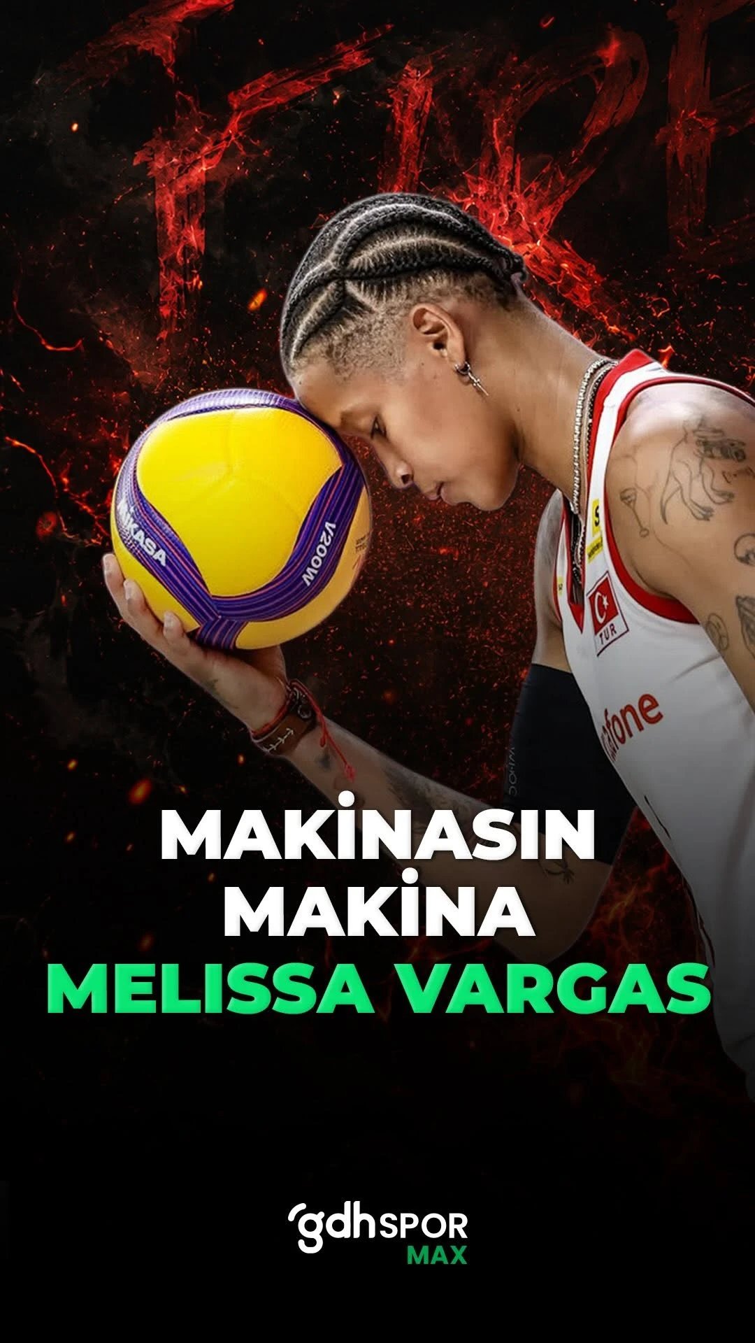 Sen makinasın makina: Melissa Vargas