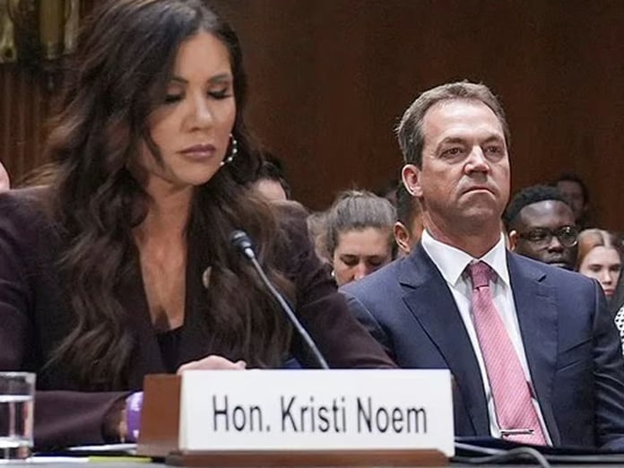 Eski ABD İç Güvenlik Direktörü Kristi Noem’in eşi  Bryon Noem hakkında skandal iddialar