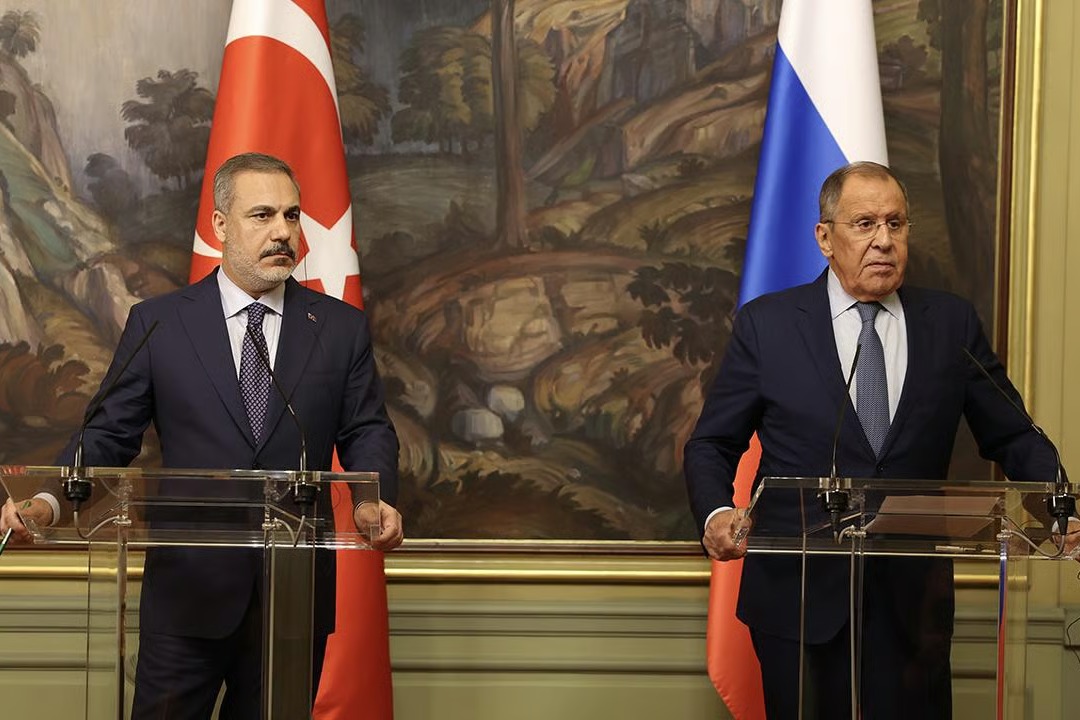 Fidan, Lavrov Vow Diplomacy on Gaza and Ukraine