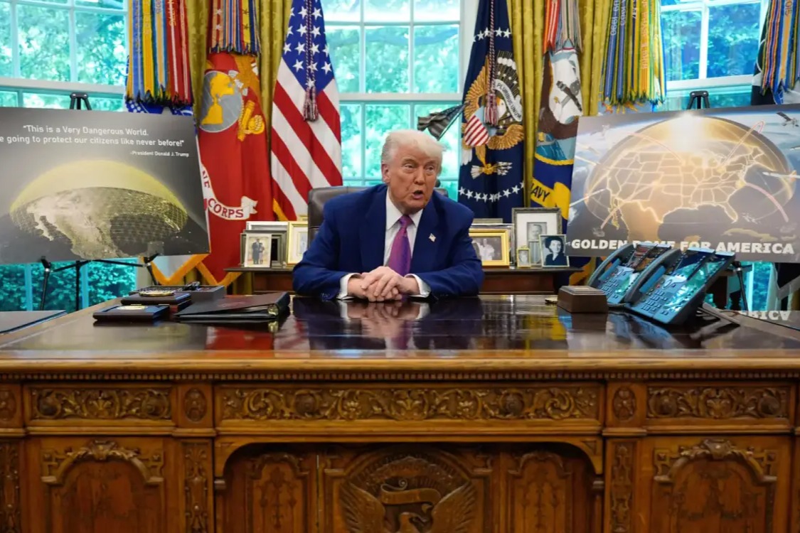 Trump Ties Canada’s Sovereignty to ‘Golden Dome’ 