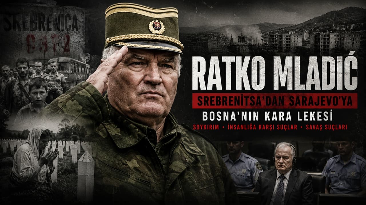 Ratko Mladić kimdi?
Srebrenitsa’dan Saraybosna’ya, arkasında binlerce ölü bırakan “Bosna Kasabı”