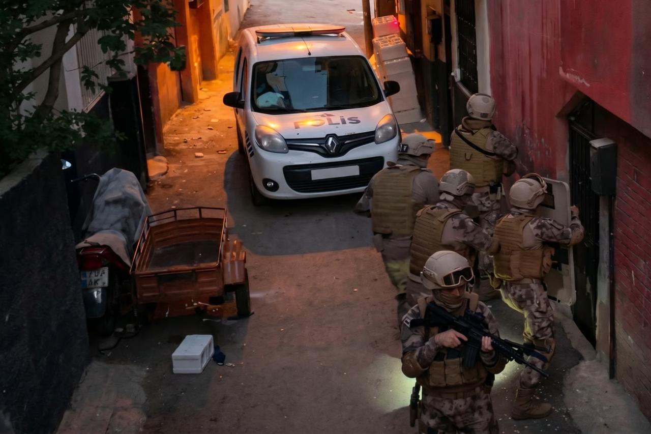 Gaziantep merkezli dev uyuşturucu operasyonu