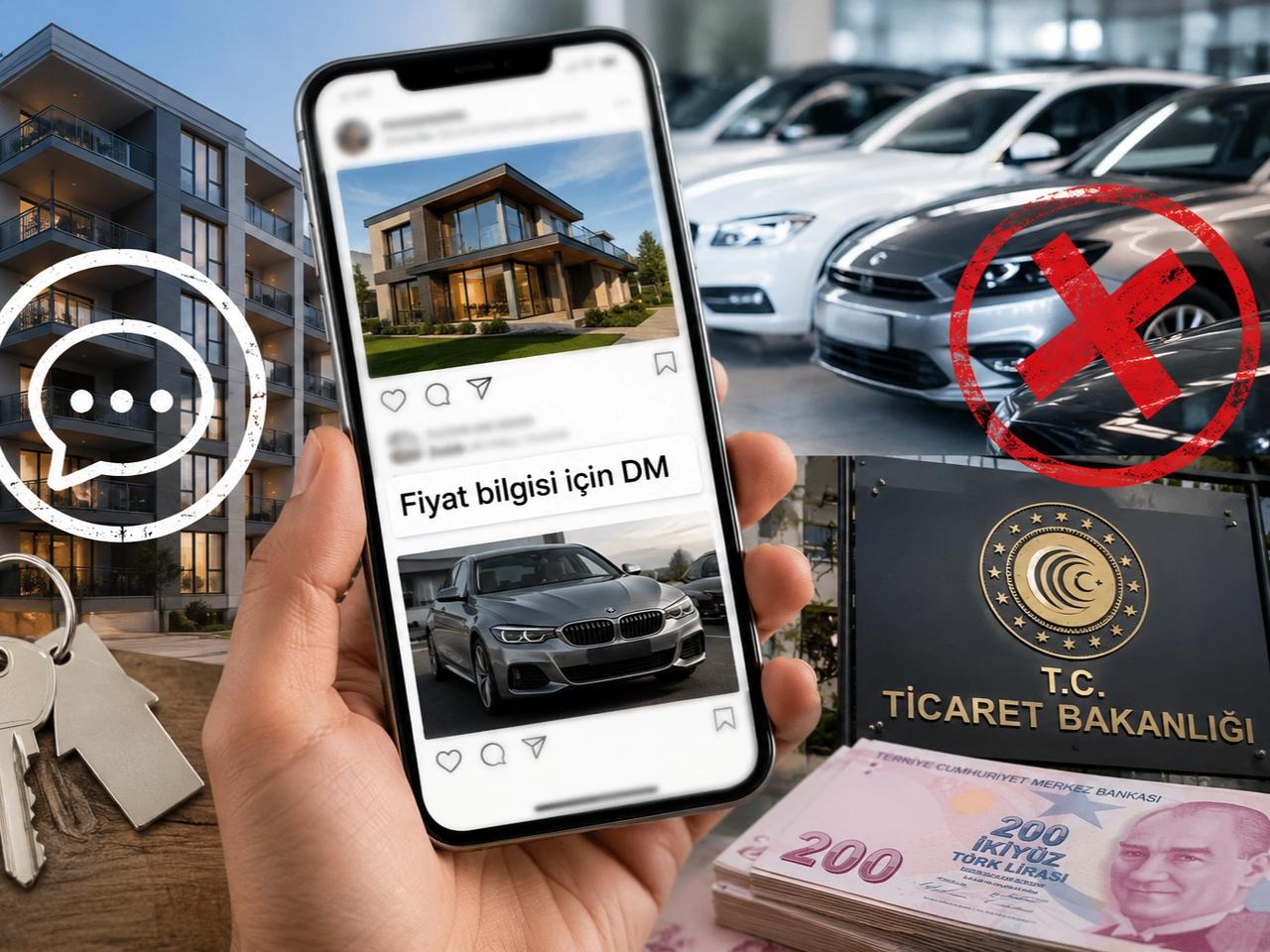 Bakanlık devreye girdi! “Fiyat için DM” yasağı başladı