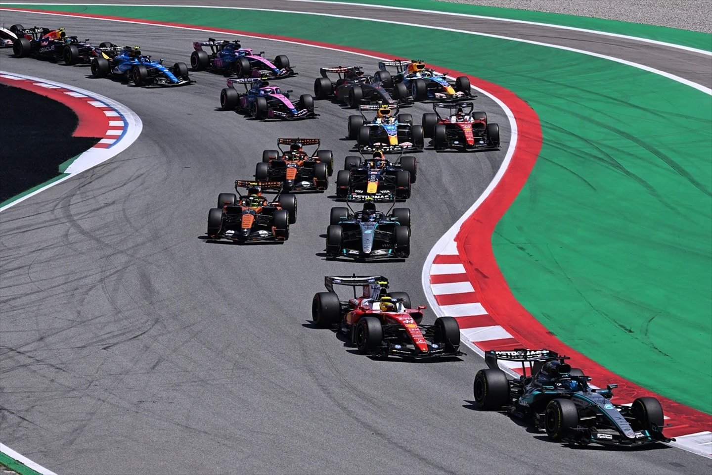 Ferrari Formula 1 yarışı