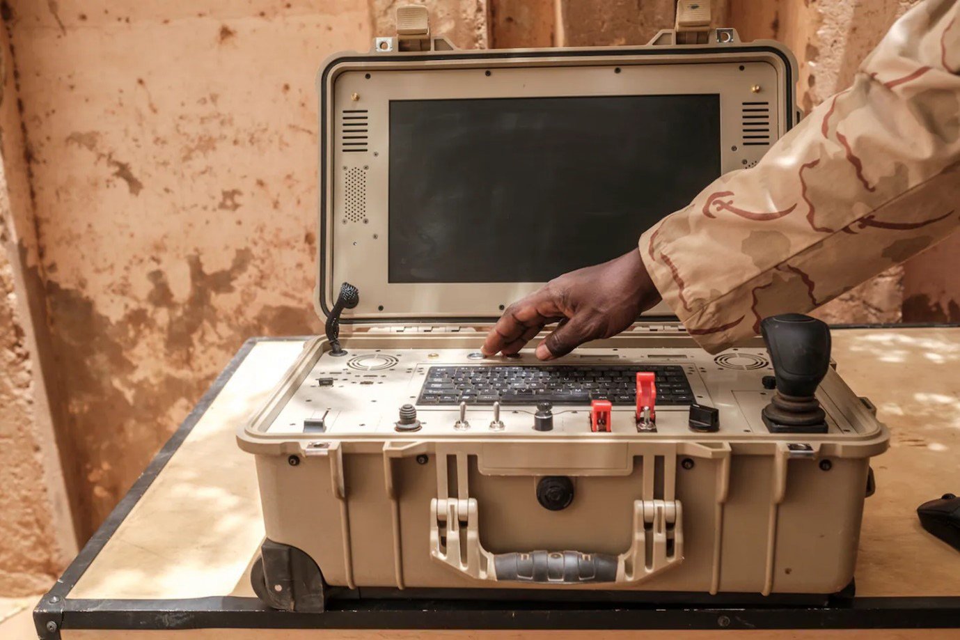  One of the advanced devices provided by the UAE and seized by the Sudanese army from the RSF