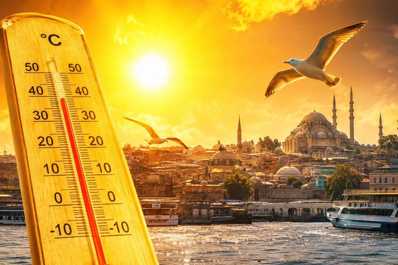 İstanbul'da sıcaklık ve nem