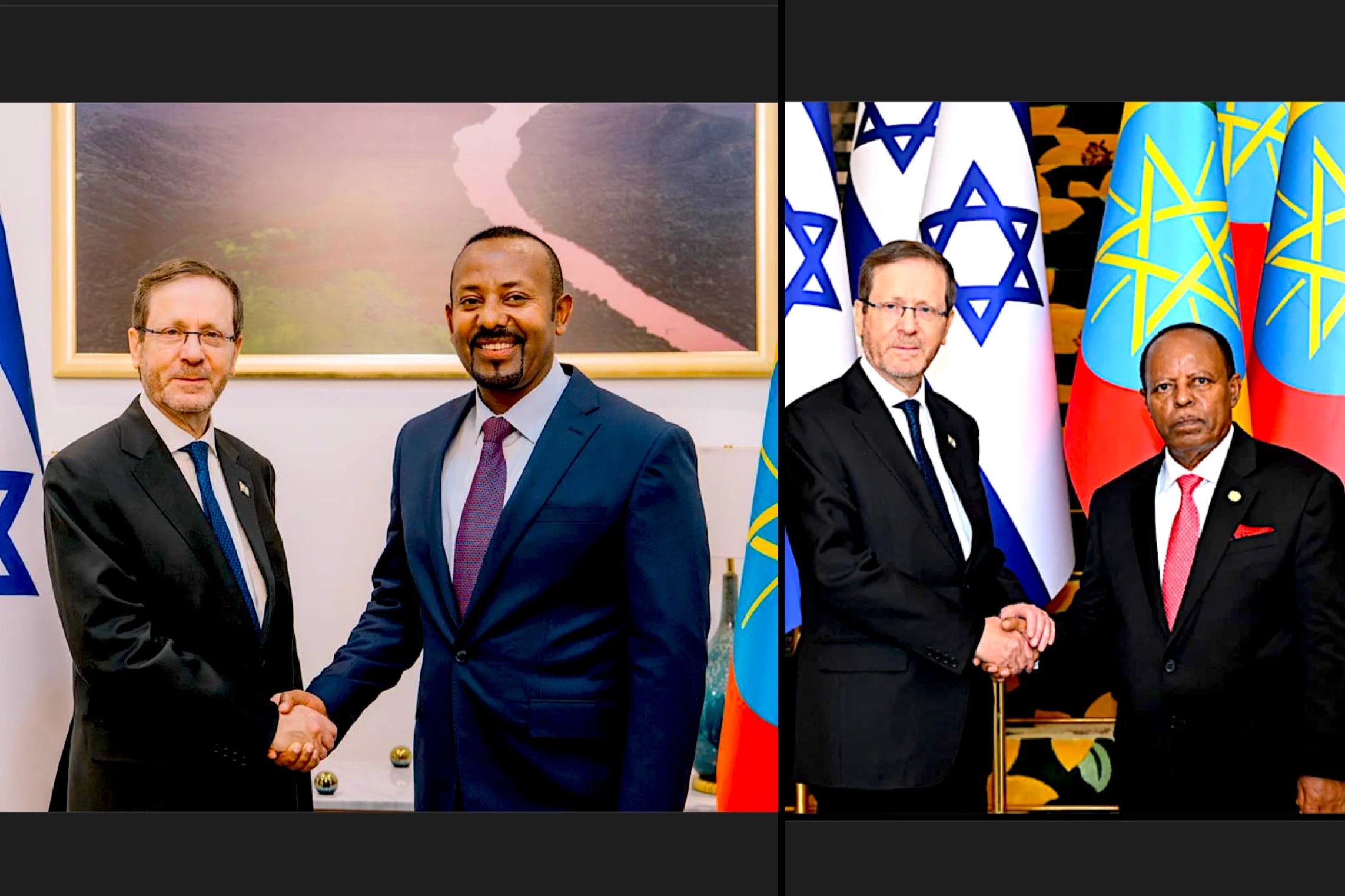 Herzog Visits Ethiopia as Ethiopia Affirms Two-State Policy