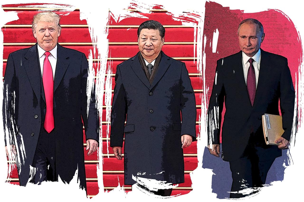 ABD Başkanı Trump Xi ile Putin'i övdü