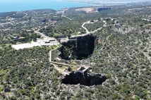 Mersin'deki Cennet Obruğu'nda 13 yıl aradan sonra yeniden su fışkırdı