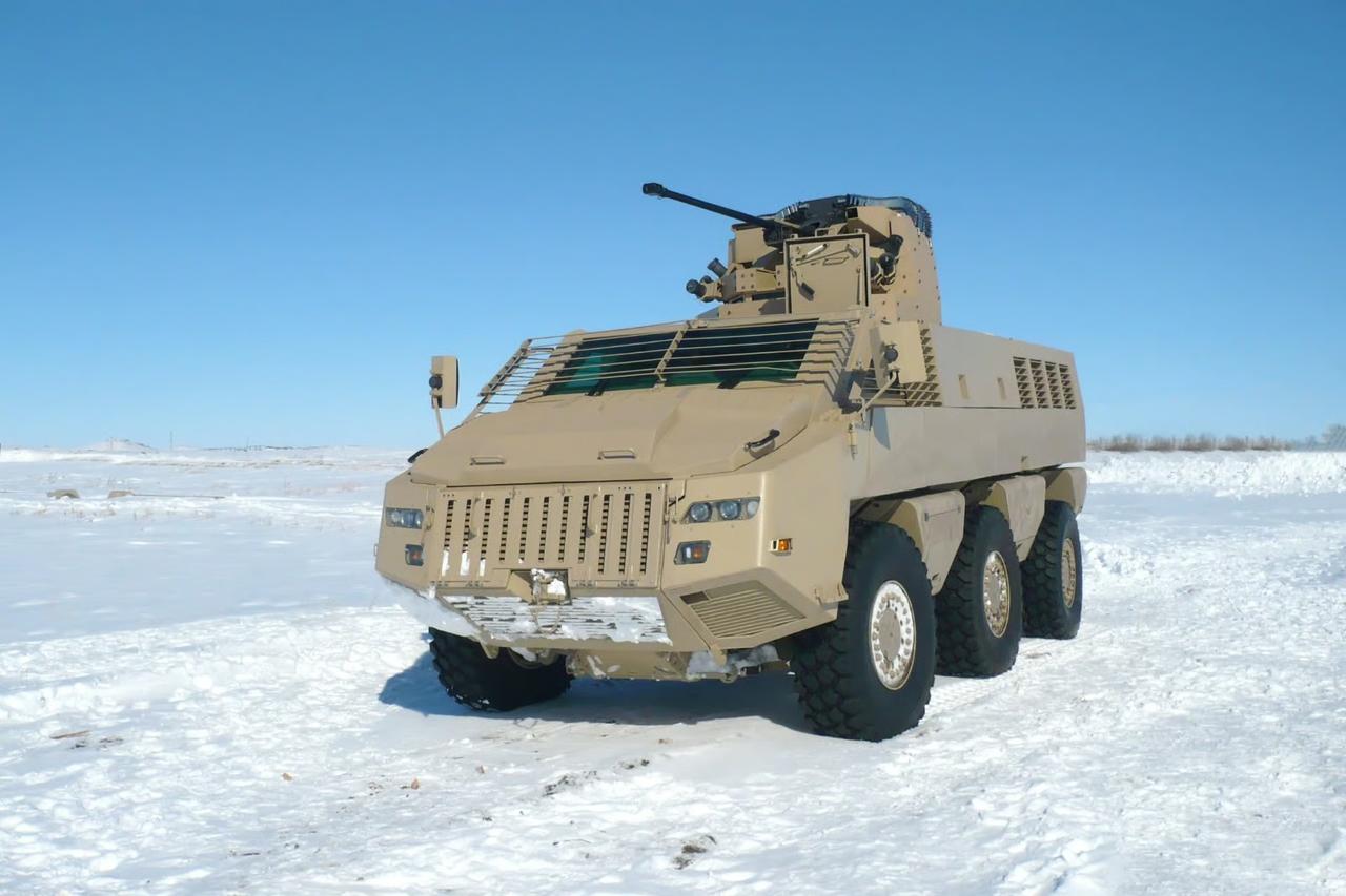 Barys 6×6 zırhlı araç seri üretime girdi