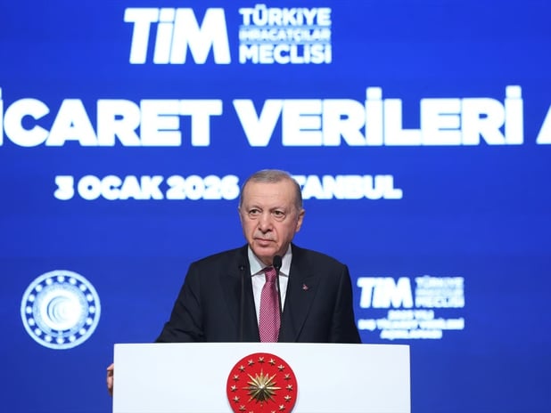 Cumhurbaşkanı Erdoğan: 2025'te Cumhuriyet tarihimizin en yüksek ihracat rakamlarını gerçekleştirdik
