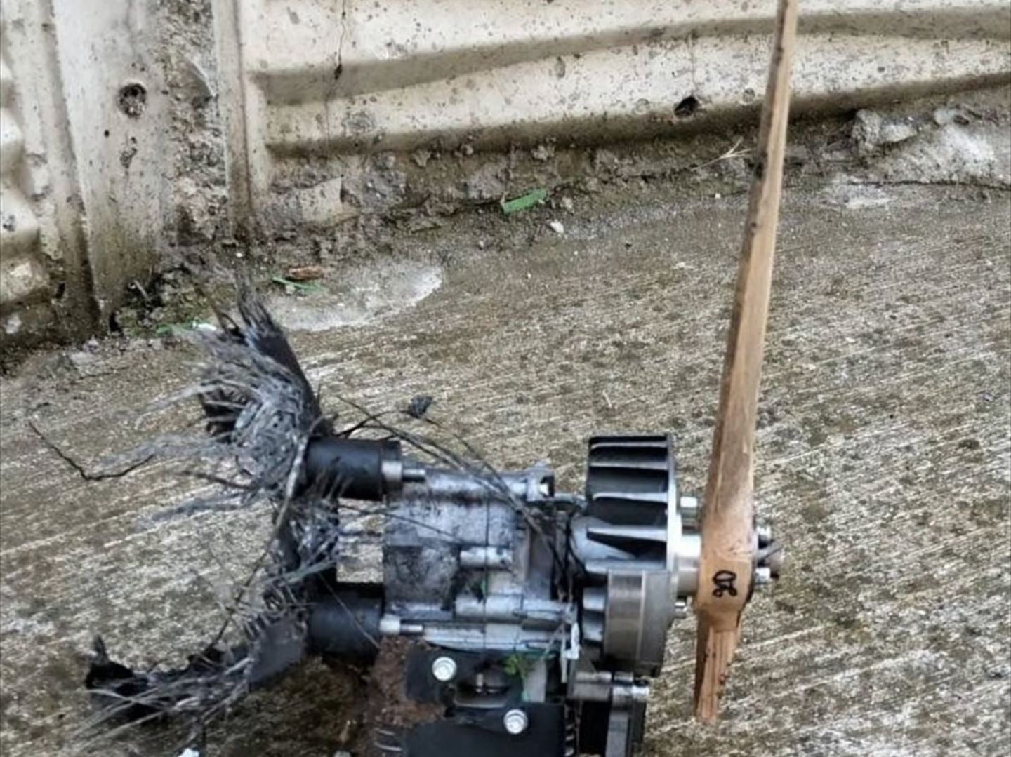 Samsun'da sokak ortasına İHA düştü: İHA ile ilgili inceleme başlatıldı