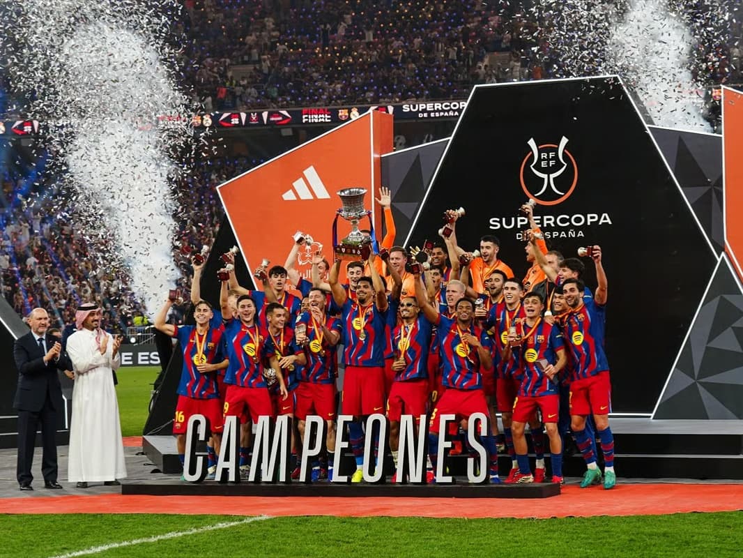 El Clasico’da Süper Kupa Barcelona’nın!