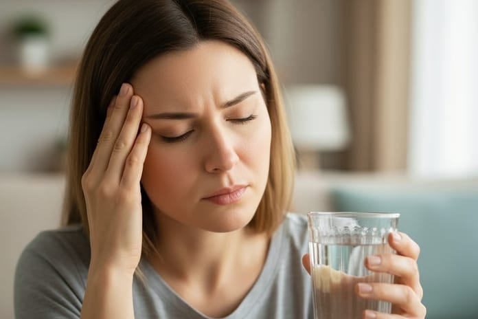 Belki de baş ağrınızın tek nedeni içilmeyen bir bardak sudur