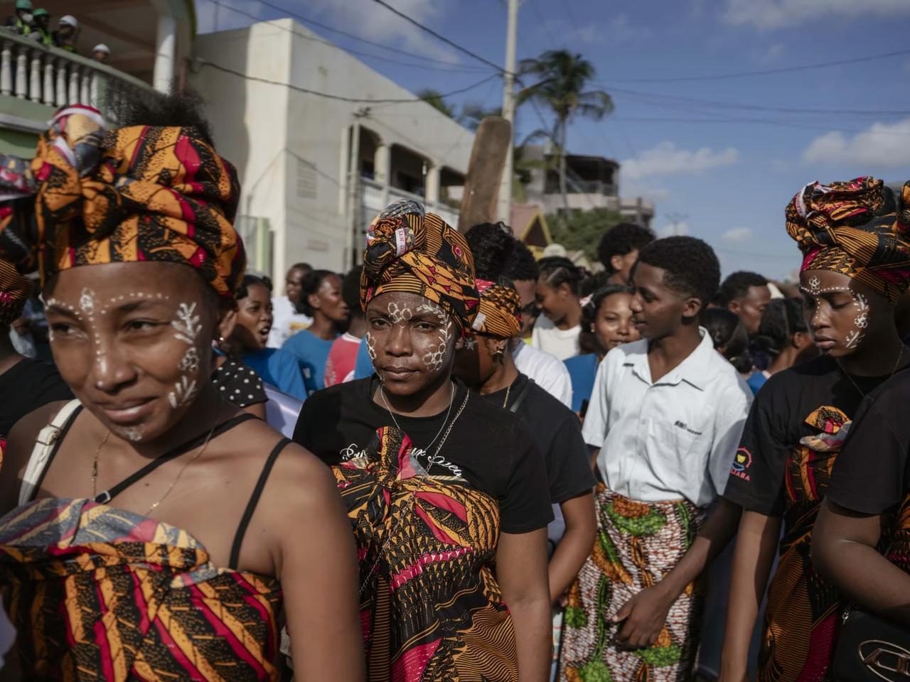 Tsapiky festivali Madagaskar'da 