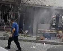 İş yerinde patlama meydana geldi