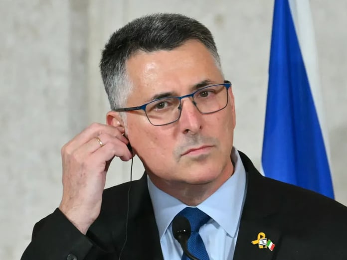 İsrail Dışişleri Bakanı Sa'ar'dan Gazze açıklaması