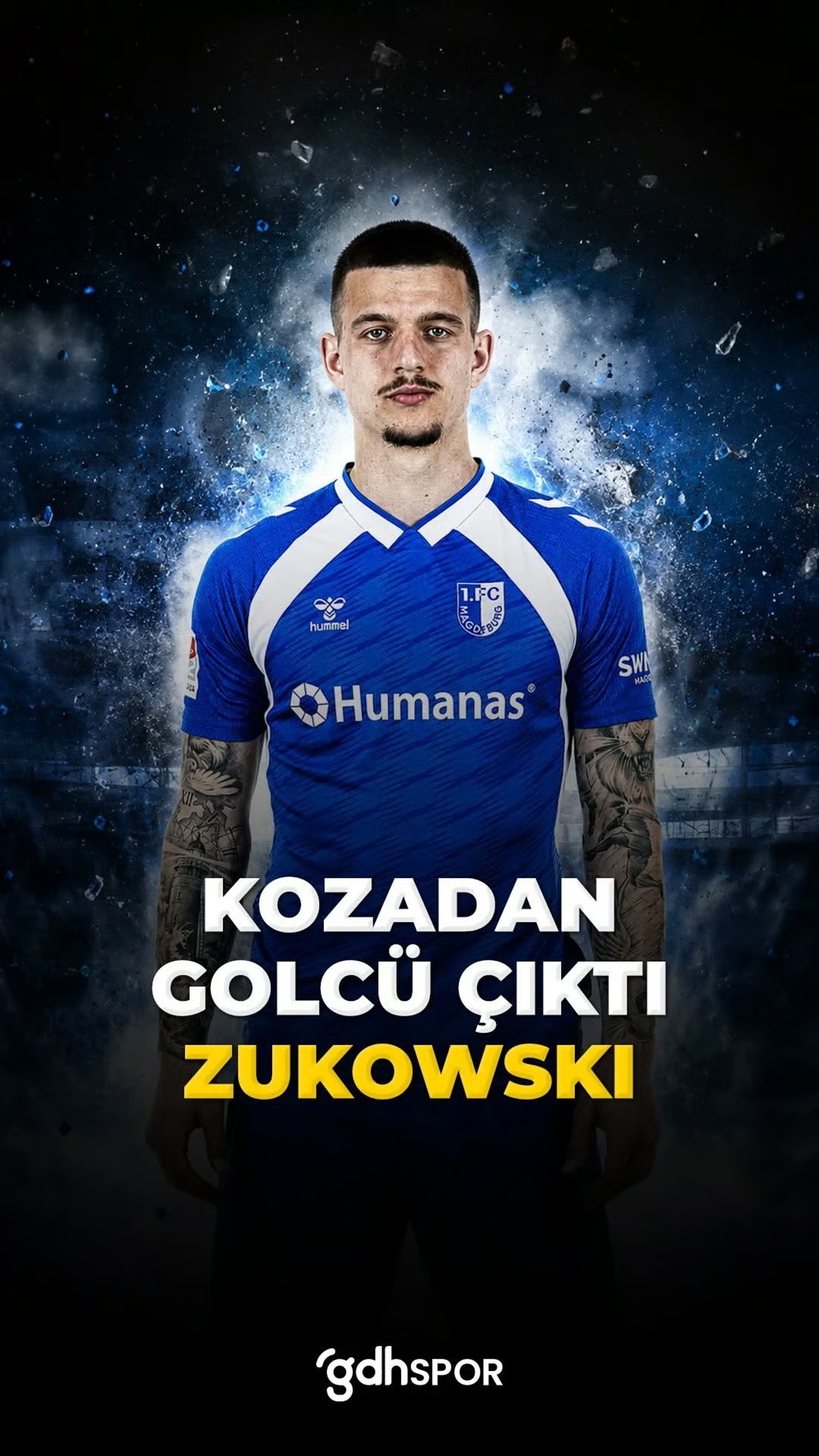 Sağ bek kozaya girdi, golcü çıktı: Zukowski