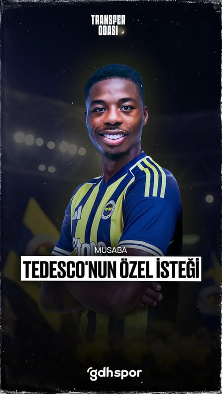 Fenerbahçe’de Tedesco’nun özel isteği: Musaba