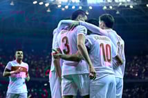 A Milli Takım'dan Gürcistan'a gol yağmuru: Merih'ten duble