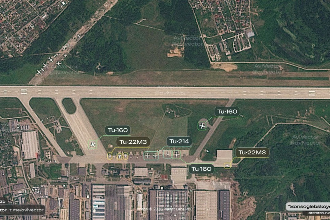 Russia Shifts Bombers East After Ukrainian Drone Strikes