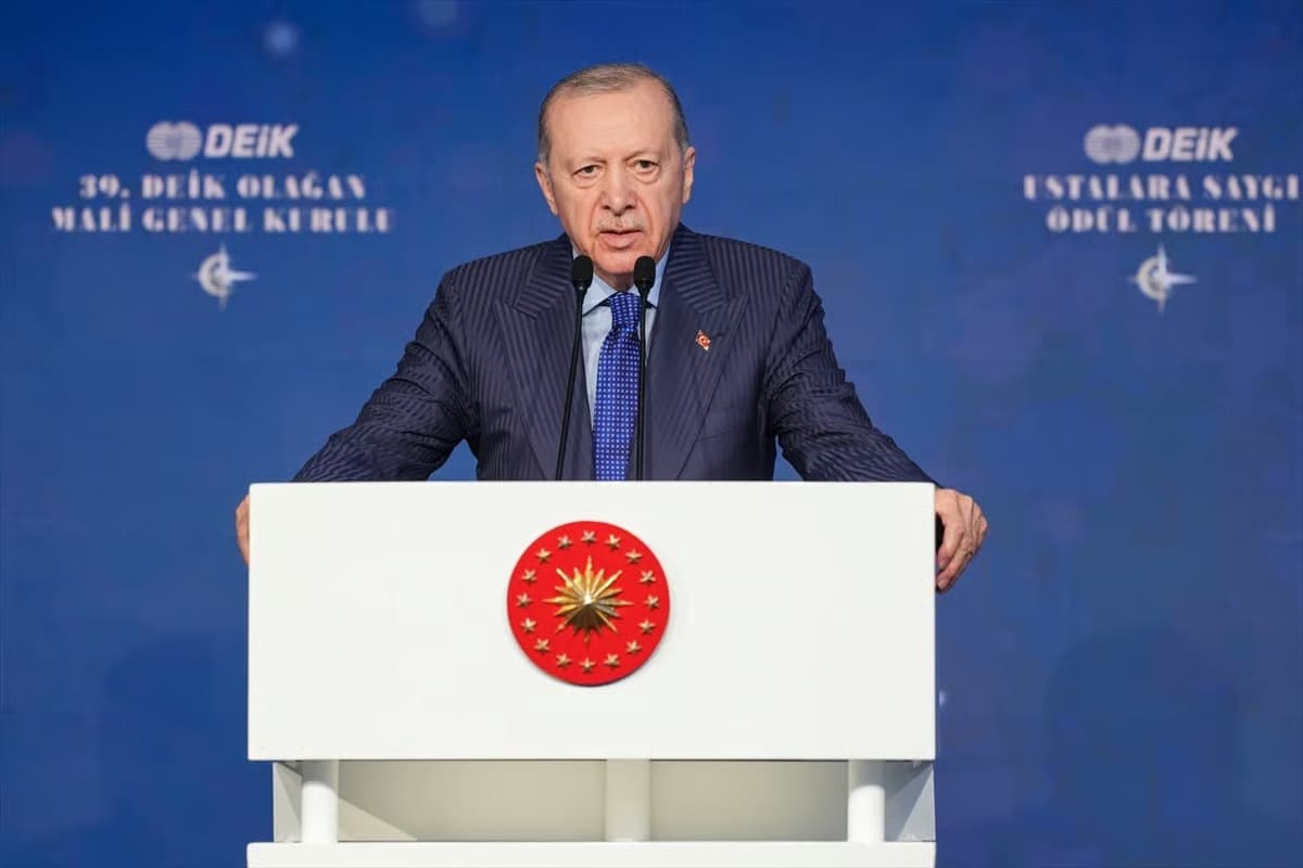 Cumhurbaşkanı Erdoğan'dan DEİK 39. Genel Kurulu'nda tarihi ekonomi ve dış politika mesajları