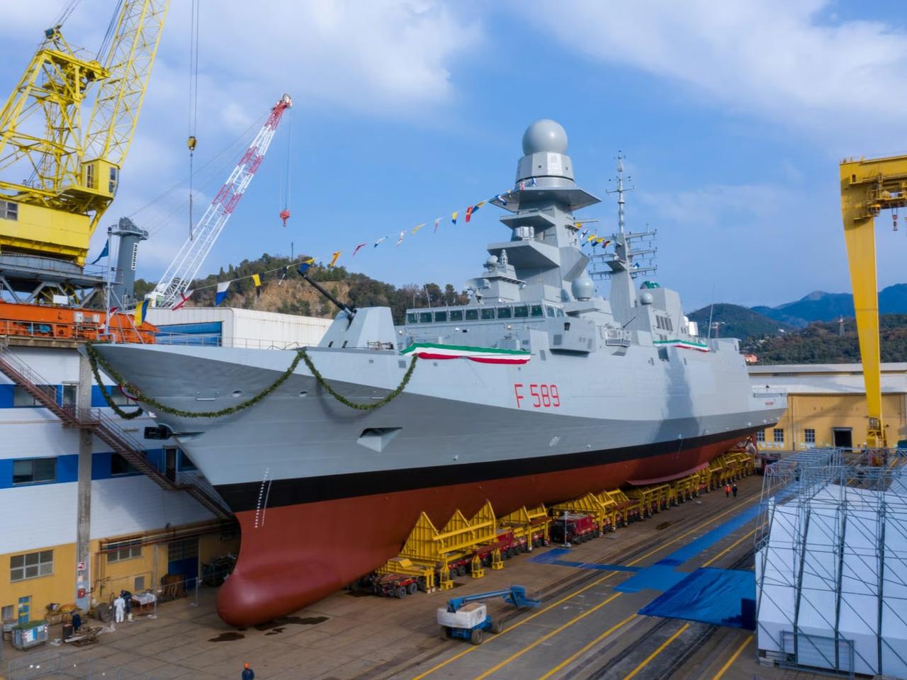 İtalya 10. FREMM fırkateynini teslim aldı