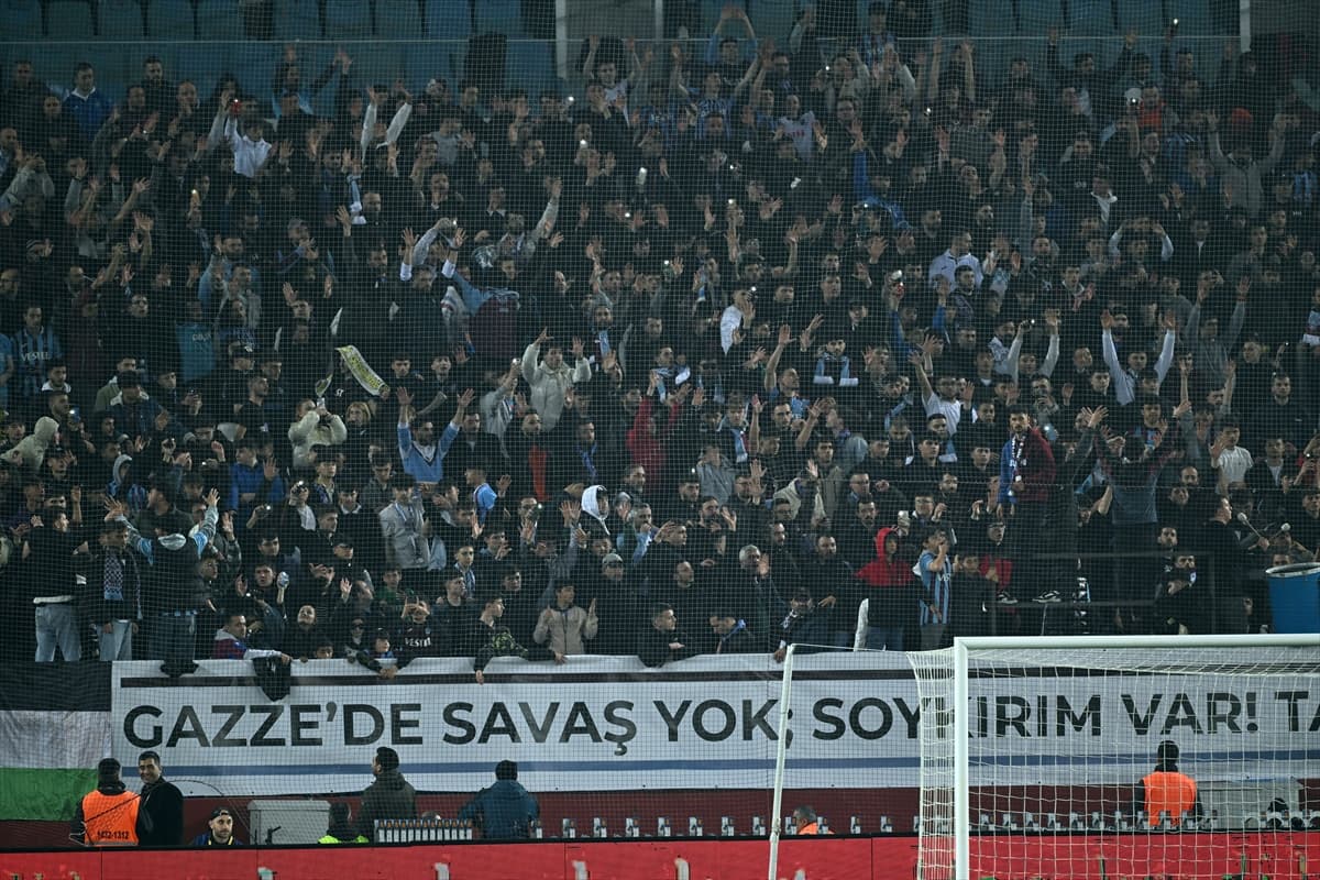 Filistin'e destek mesajları