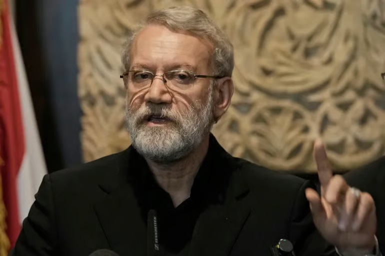 Hezbollah’s Qassem Thanks Iran’s Larijani for Support 