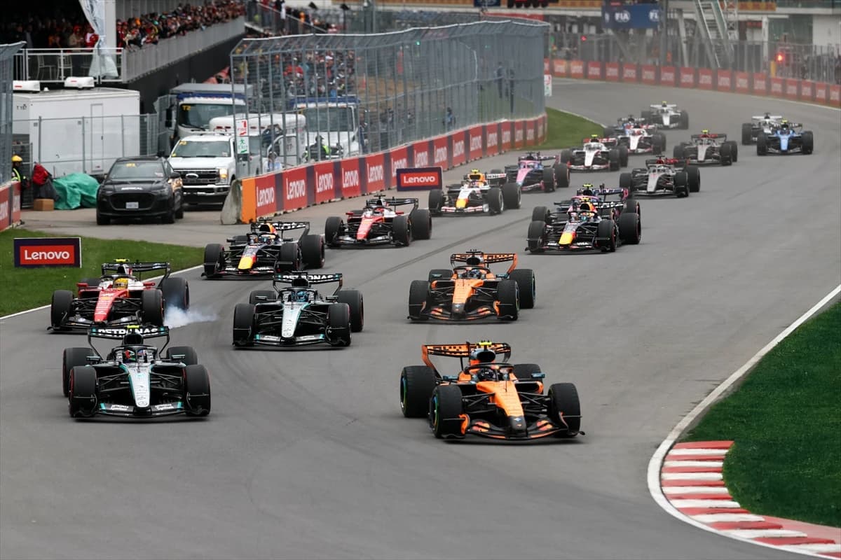 Kimi Antonelli, Kanada GP ye damga vurdu