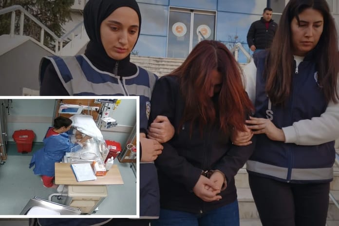 5 günlük bebeğe şiddet uygulamıştı! Cani hemşire tutuklandı