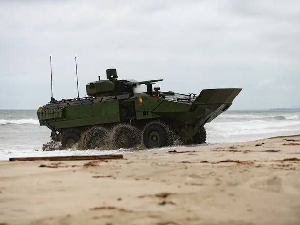 BAE Systems, ABD Deniz Piyadeleri için 30 adet ek Amfibi Muharebe Aracı üretimi sözleşmesi aldı