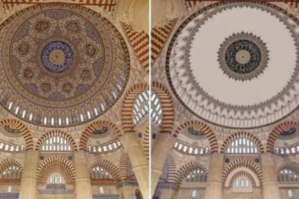 Selimiye Camisi’nin Yeni Kubbe Süsleme Projesine iptal kararı: Yürütme durduruldu