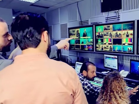 Suriye devlet televizyonu yeniden yayın hayatına başladı