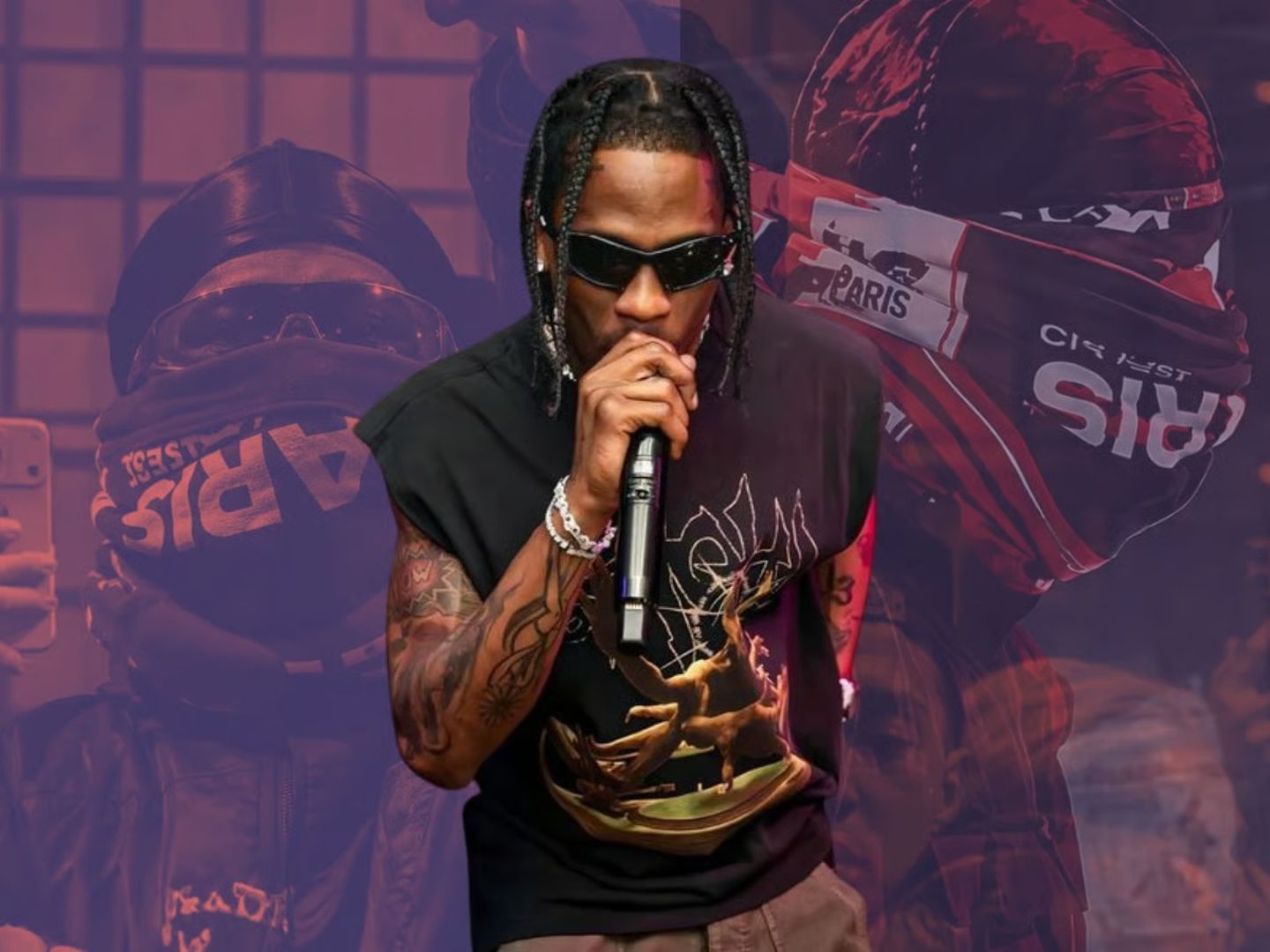 Travis Scott sahneden erken indi, tepkiler büyüdü
