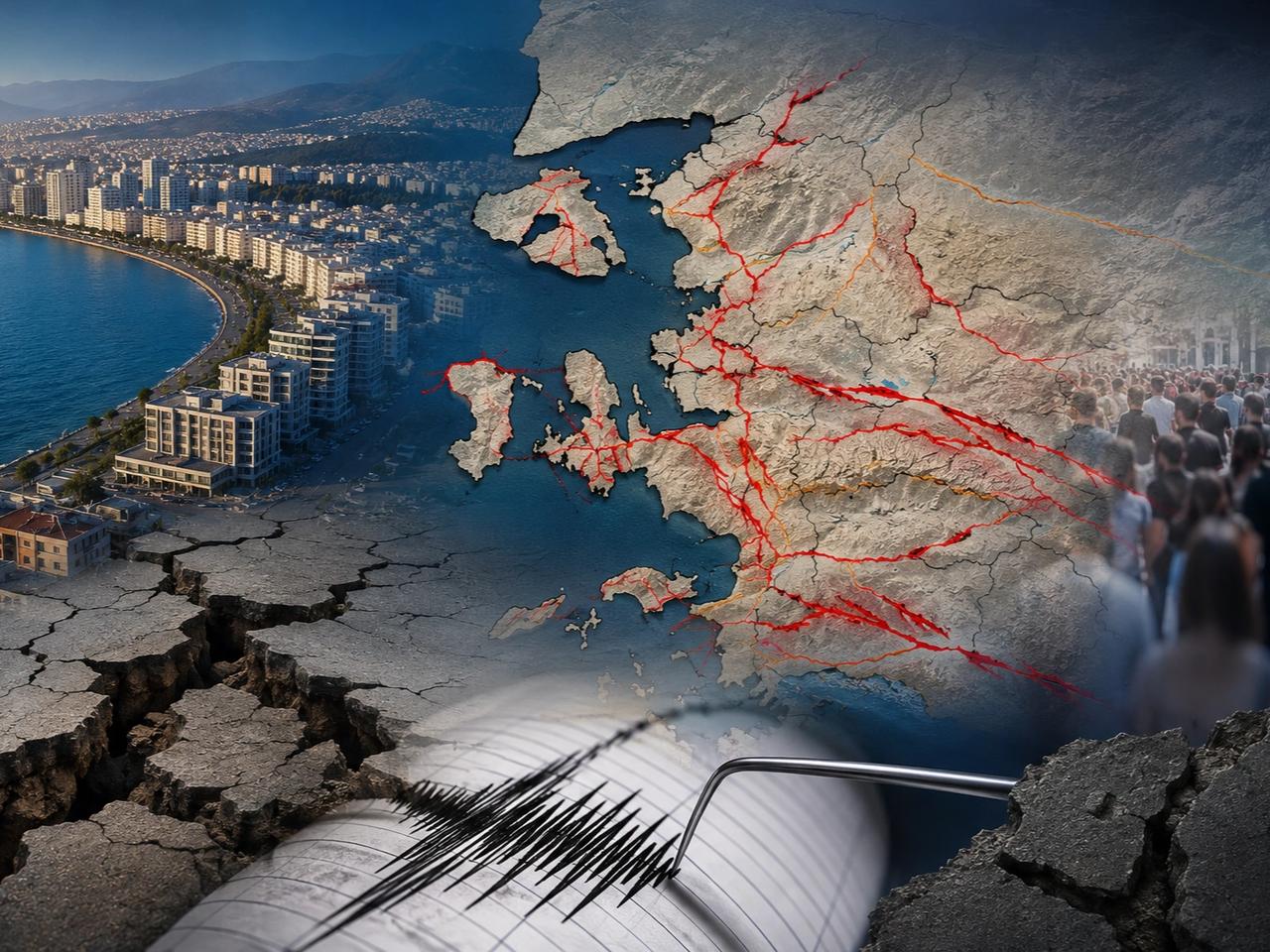 Diri fay sayısı 700'e çıktı! İzmir'de 11 ilçe tehlikede