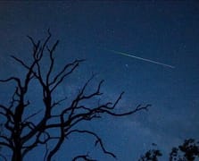 Kaliforniya semalarında alev topları görüldü