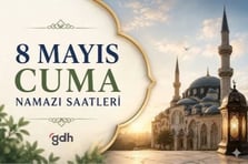 Cuma namazı saati 8 Mayıs | Diyanet ile bugün İzmir, Ankara, İstanbul cuma namazı saati kaçta, ne zaman?