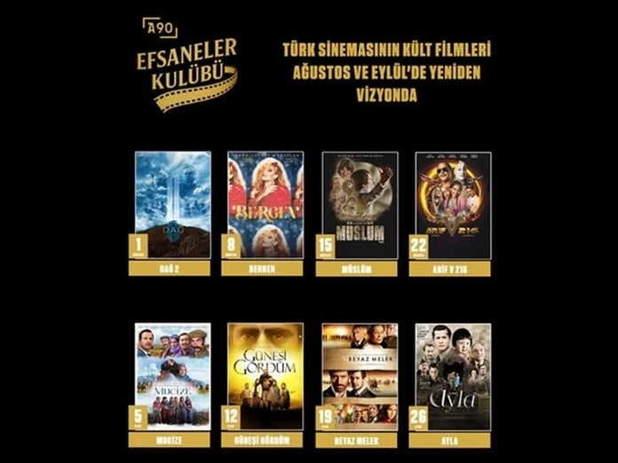 A90 pictures gişe rekortmeni̇ filmler yeniden vizyonda