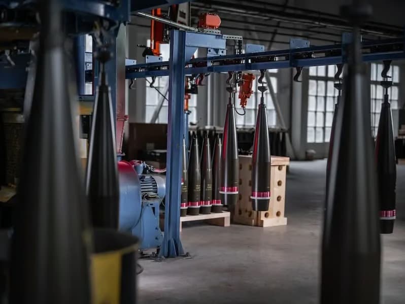 Lavrio’da mühimmat üretimi yeniden başlıyor