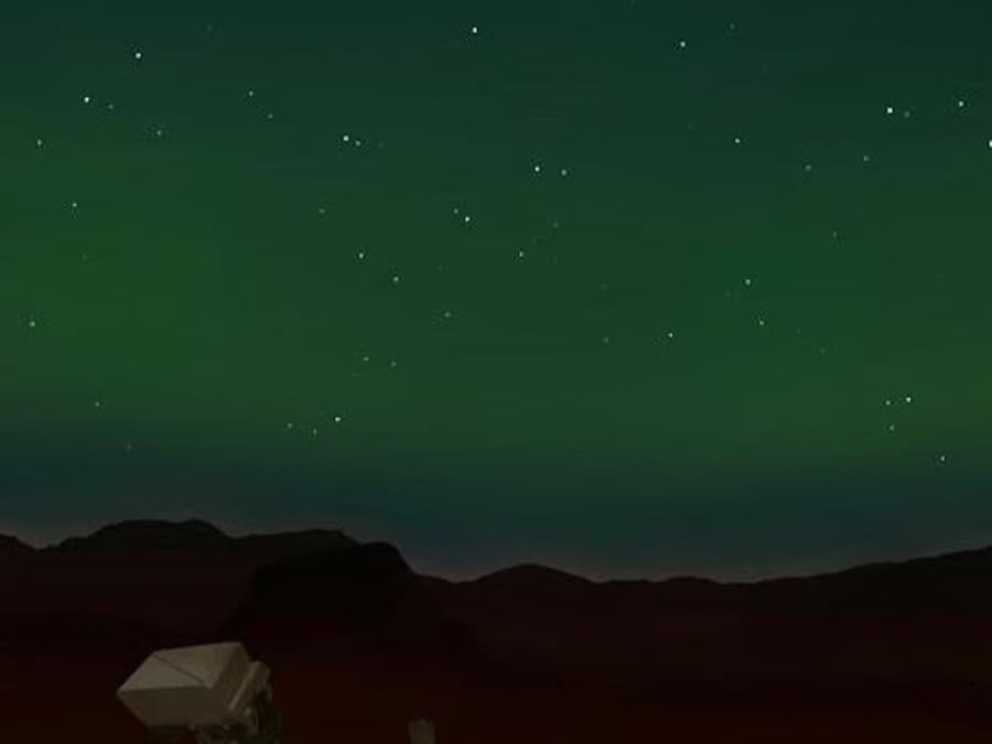 Mars’ta kuzey ışıkları görüntülendi