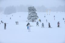 Uludağ’da kış şöleni: Kar kalınlığı 1,5 metreye yaklaştı