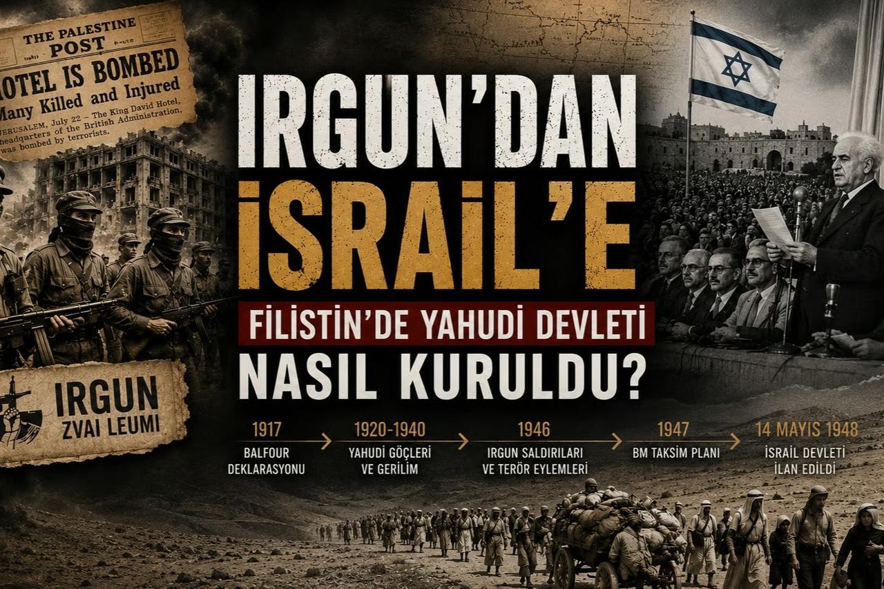 Irgun Terör Örgütü'nden İsrail'e... Filistin'de Yahudi devleti nasıl kuruldu?