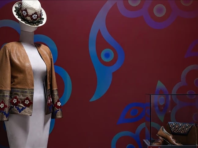 Gelenekten günümüze: Deri sanatıyla otağ hümayun çadırları motifleri