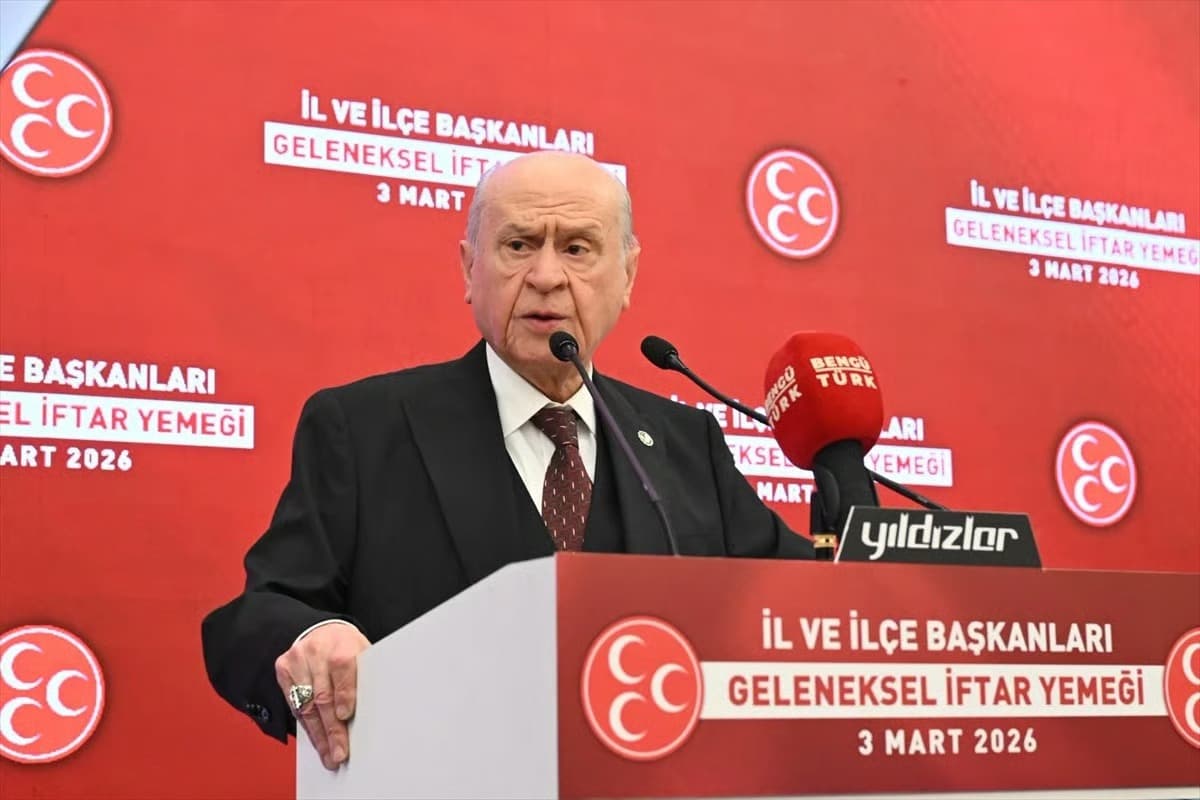 Bahçeli'den Orta Doğu ve terör çıkışı