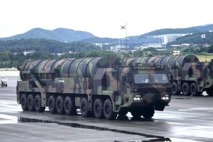 Güney Kore, Hyunmoo-5 balistik füzesini 2025 sonuna kadar konuşlandıracak