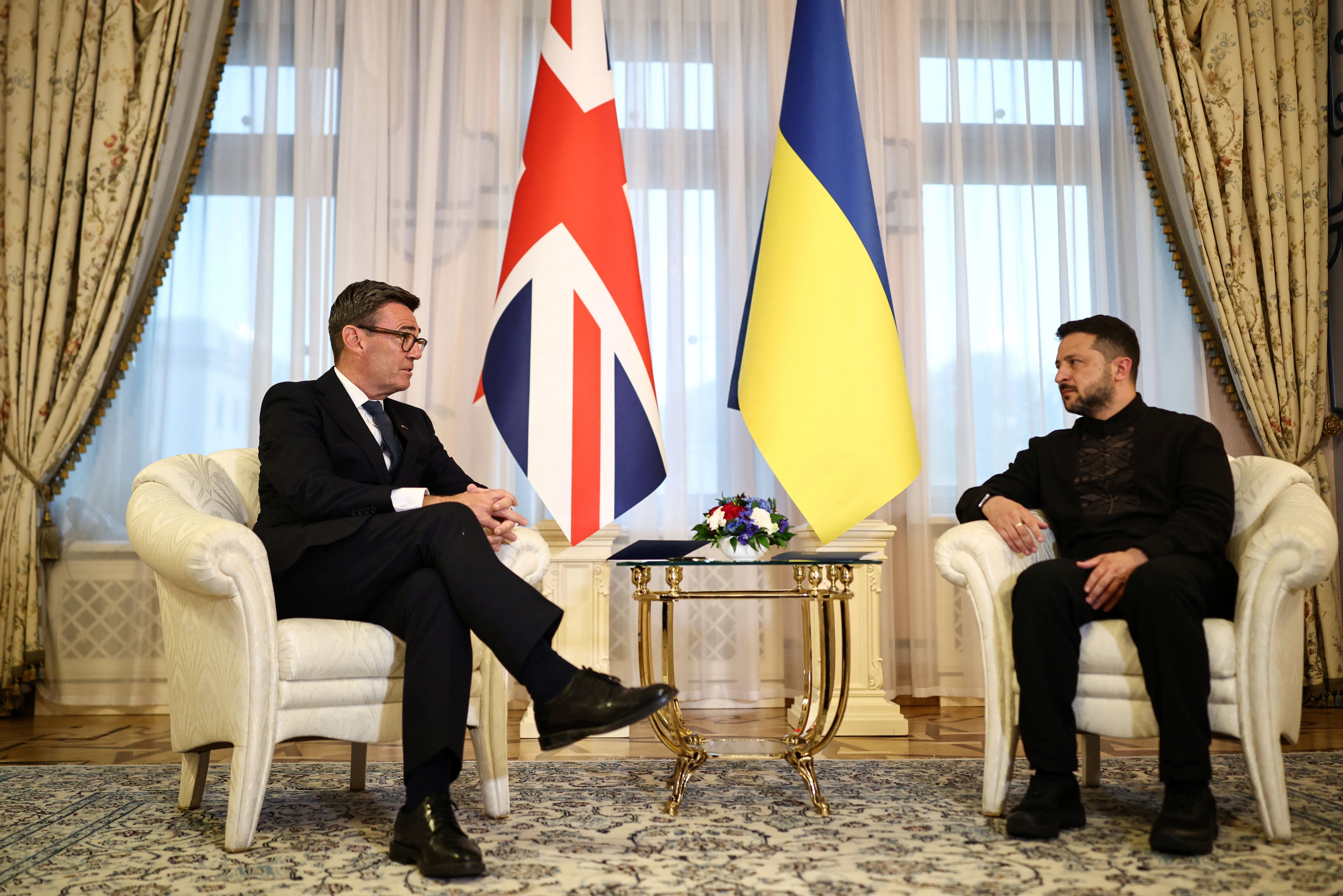 Burnham to Lobby Trump on Patriot Missiles for Ukraine