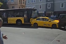 9 aracın karıştığı zincirleme kaza meydana geldi